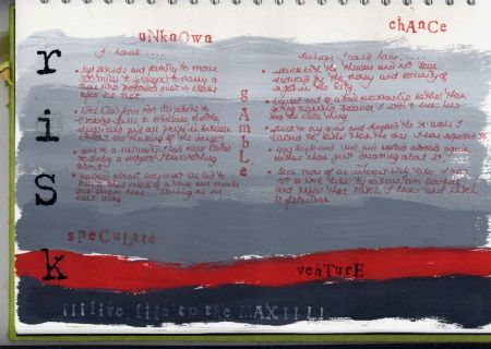 Risk .... what have I risked, what could I have risked..?